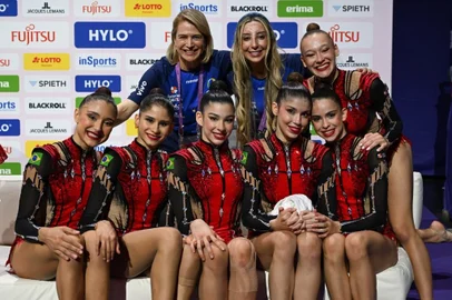 MeloGym / Divulgação/CBG Brasil, ginástica rítmica, conjunto