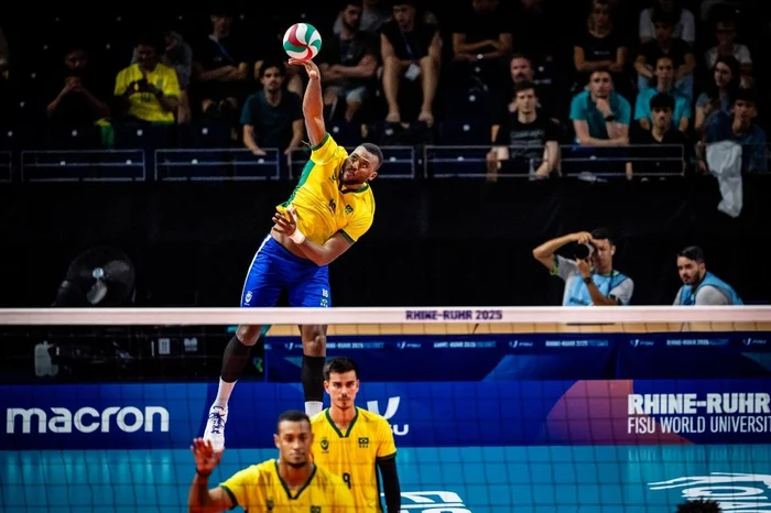 Jaroslav Svoboda / Rhine-Ruhr 2025/FISU/Divulgação Jaroslav Svoboda / Rhine-Ruhr 2025/FISU/Divulgação