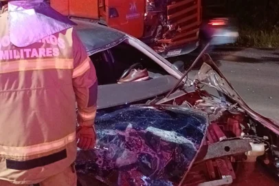 Mulher morre em acidente na RS-020<!-- NICAID(16158529) -->