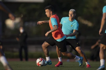 19/07 - Treino da Seleção Olímpica em Yokohama. Lucas Figueiredo/CBFIndexador: Lucas Figueiredo/CBF<!-- NICAID(14839153) -->