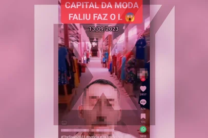 É falso que maior comércio popular do Nordeste tenha falido; feira mostrada em vídeo funciona normalmente<!-- NICAID(15551690) -->