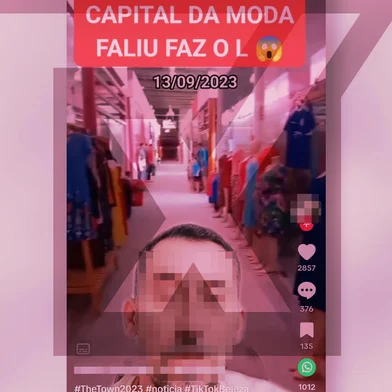 É falso que maior comércio popular do Nordeste tenha falido; feira mostrada em vídeo funciona normalmente<!-- NICAID(15551690) -->