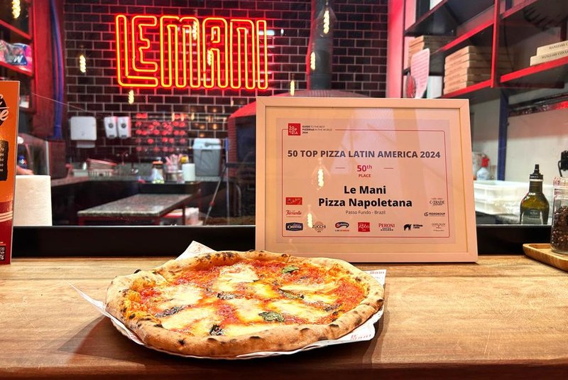 Pizzaria de Le Mani de Passo Fundo entra no ranking de 50 melhores da América Latina<!-- NICAID(15744141) -->