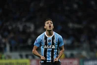 PORTO ALEGRE, RS, BRASIL, 23-07-2025: Grêmio  x Alianza Lima válido pelas playoffs da Copa Sul-americana. O tricolor vai buscar o placar negativo contra os peruanos. Gustavo Martins. Foto: Renan Mattos / Agência RBS<!-- NICAID(16086846) -->