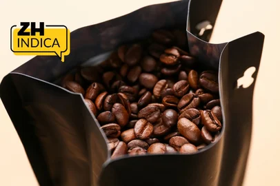 ZH Indica - grão de café<!-- NICAID(16244520) -->