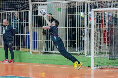 Empate em Lagoa e Guarani-FW, pelo Gauchão de Futsal 2023.