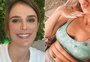Rafa Brites exibe "dobrinhas" da barriga: "Beleza em todos as formas"
