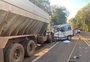 Motorista de caminhão que colidiu contra van na BR-386 em Constantina afirma que dormiu ao volante