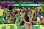 Torcida da Seleção Brasileira triste depois da eliminação para a Croácia na Copa do Mundo 2022 no Catar<!-- NICAID(15291722) -->