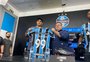 Cristian Olivera projeta conquistas no Grêmio: "É clube grande, temos que ganhar tudo"