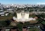VÍDEO: imagens aéreas mostram momento da implosão da Cesa em Passo Fundo