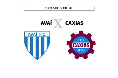 Avaí x Caxias pela Copa Sul-Sudeste<!-- NICAID(16247337) -->