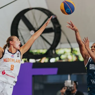 Holanda x Brasil, basquete 3x3