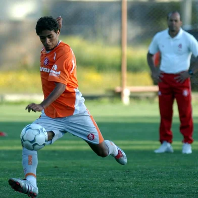 Treino do Inter, Cleiton Xavier.<!-- NICAID(1615288) -->
