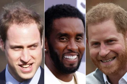P. Diddy tentou aproximação com príncipe William e Harry.<!-- NICAID(15895417) -->