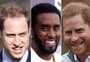 Por que Diddy era fascinado pelos príncipes William e Harry