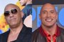 Montagem dos atores Vin Diesel e The Rock<!-- NICAID(14980406) -->