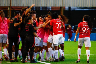 PORTO ALEGRE, RS, BRASIL, 18-09-2025: Internacional vs Fluminense, pela Copa do Brasil Feminina, no estádio Passo D'Areia. Foto: Lara Vantzen Kempfer/SC Internacional/Divulgação<!-- NICAID(16128030) -->