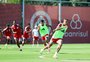 Inter terá um treino para ensaiar mudanças contra o Santos