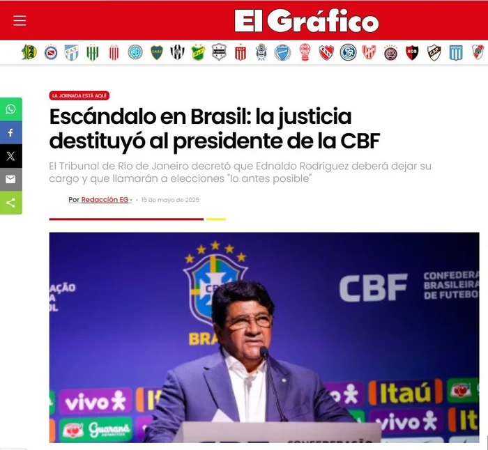 El Gráfico / Reprodução
