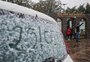 Neve é registrada em São José dos Ausentes nesta quinta-feira