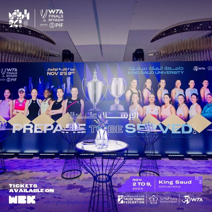 Divulgação / WTAFinalsRiyadh