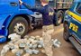 Caminhoneiro é preso na BR-386 transportando 130 quilos de cocaína