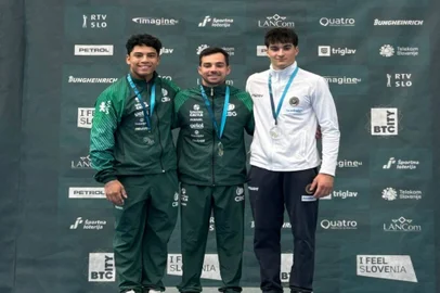 Patrick Corrêa, Lucas Bitencourt, ginástica artística