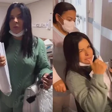 Mara Maravilha recebe alta hospitalar <!-- NICAID(15479714) -->