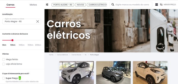 Webmotors / Reprodução Webmotors / Reprodução