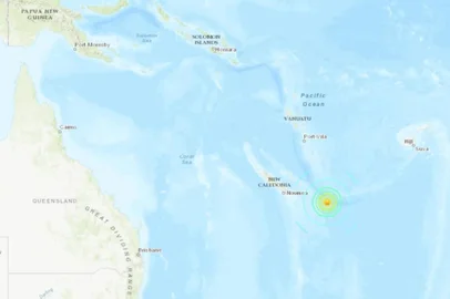 Sul do Oceano Pacífico registra forte terremoto pelo segundo dia consecutivo<!-- NICAID(15433797) -->
