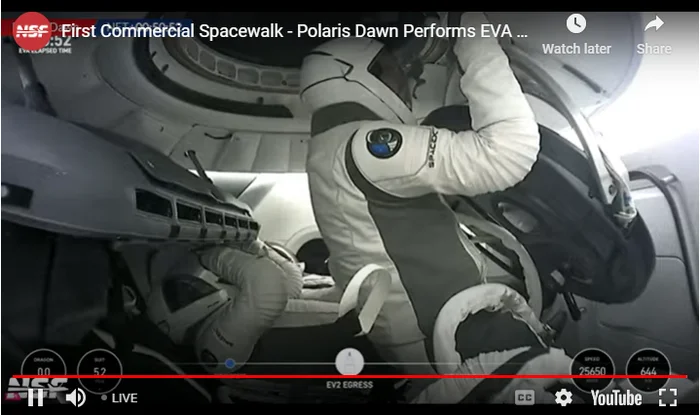 NasaSpaceFlight / Reprodução YouTube