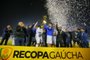 24/05/2022 - PORTO ALEGRE, RS - Grêmio conquista a RECOPA GAÚCHA em Vacaria, no norte gaúcho. FOTO: Lauro Alves / Agência RBS<!-- NICAID(15105749) -->