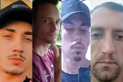 Mortos em chacina em Rolante: são Pablo Rafael Machado de Oliveira, 23 anos; Michael Rodrigo Emmerich, 35 anos; Elias Vargas da Rosa, 22 anos; e Everton Danei Hadlich da Fonseca, 40 anos.