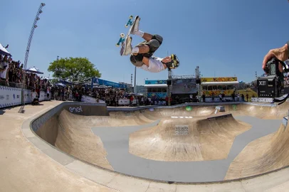 Augusto Akio, skate