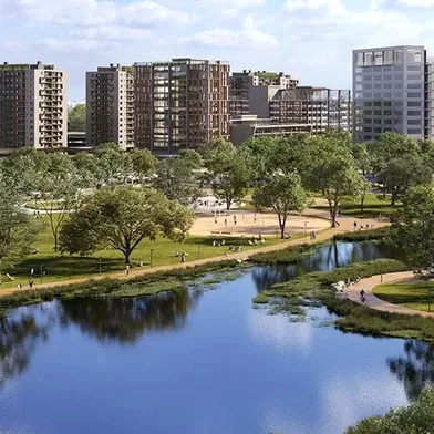 Bairro planejado da Phorbis em Porto Alegre. Foto: Phorbis / Divulgação<!-- NICAID(15523681) -->