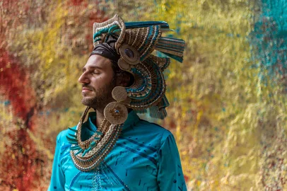 Nación Ekeko e Lizza Dias abrem Mostra Tum Tum 10 com shows gratuitos neste sábado, em Caxias do Sul. Na foto, o músico argentino Diego Pérez, criador do projeto Nación Ekeko.<!-- NICAID(15959123) -->