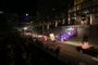 CAXIAS DO SUL, RS, BRASIL, 15/02/2024. Primeiro desfile cênico da 34° Festa Nacional da Uva, na Rua Sinimbu, área central de Caxias do Sul. (Bruno Todeschini/Agência RBS)<!-- NICAID(15680966) -->