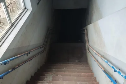 Estação do Mercado do Trensurb é drenada pela primeira vez desde o início das enchentes Créditos: Trensurb/Divulgação<!-- NICAID(15786672) -->