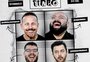 Rafinha Menegazzo, Lelê Bortholacci, Rapha Gomes e Gordo Léo, do elenco do Pretinho Básico, vem a Caxias com novo espetáculo