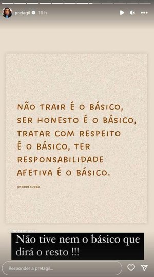 @pretagil Instagram / Reprodução