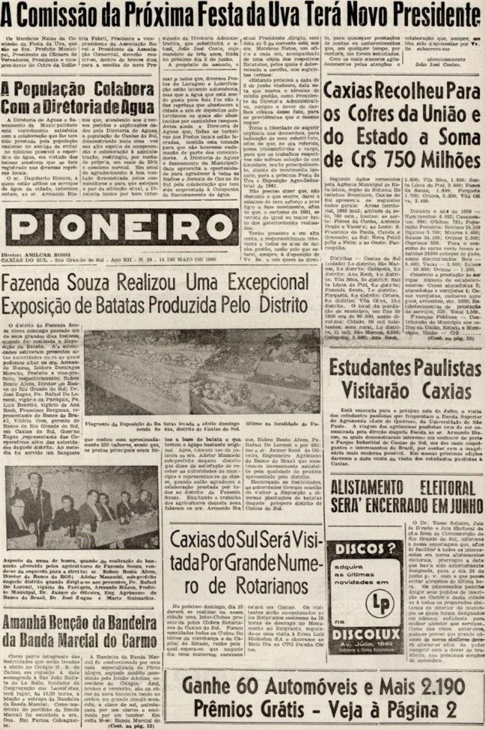 Jornal Pioneiro / reprodução