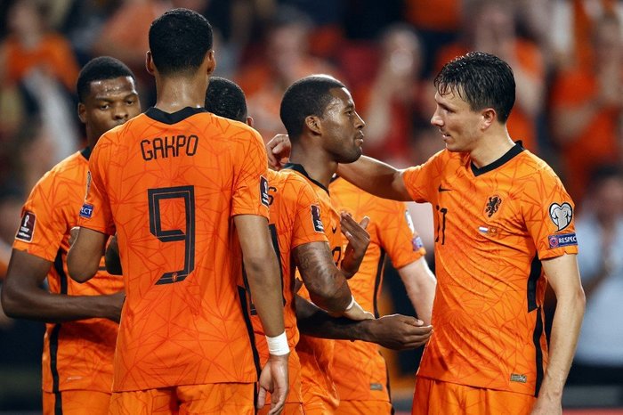 Holanda goleia Montenegro nas Eliminatórias para a Copa de 2022 | GZH