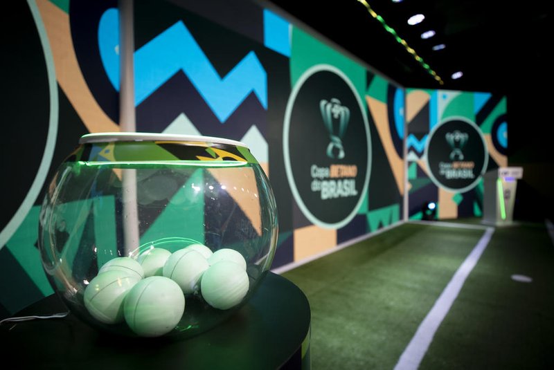 Sorteio das quartas-de-final da Copa do Brasil 2023 - Foto: Thais Magalhães/CBF/Divulgação<!-- NICAID(15449033) -->