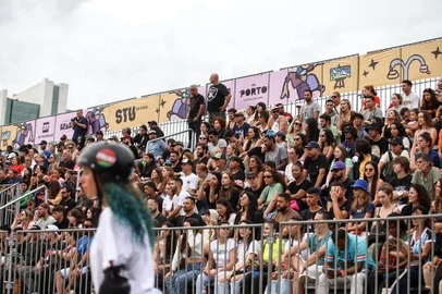Duda Fortes / Agencia RBS Porto Alegre, RS, Brasil, 14/04/2024 - Final do STU, categoria park feminino. - Foto: Duda Fortes/Agência RBS<!-- NICAID(15734889) -->