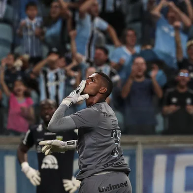 Porto Alegre, RS, Brasil, 25-03-2023: Grêmio vence o Ypiranga pelo jogo da volta da semifinal do Gauchão 2023 na Arena. Adriel Foto: Mateus Bruxel/Agência RBS<!-- NICAID(15385743) -->