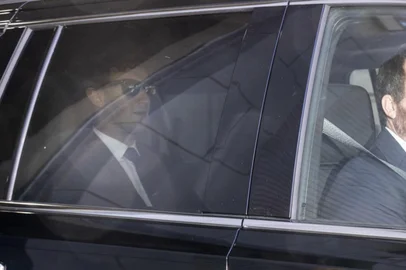 WASHINGTON, DC - APRIL 15: Facebook CEO Mark Zuckerberg (L) departs from the E. Barrett Prettyman United States Court House on April 15, 2025 in Washington, DC. The U.S. Federal Trade Commissions antitrust trial against Meta continued today over allegations that the company holds a monopoly in the social networking market with its acquisitions of Instagram and WhatsApp.   Anna Moneymaker/Getty Images/AFP (Photo by Anna Moneymaker / GETTY IMAGES NORTH AMERICA / Getty Images via AFP)<!-- NICAID(16017979) -->