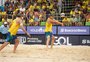 Brasileiros vencem o Challenge de Saquarema de vôlei de praia