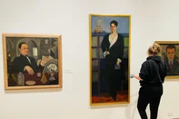 A obra "Retrato de Rodolfo Jozeti", do artista plástico brasileiro Cândido Portinari, que pertence à Pinacoteca Rubem Berta - espaço cultural da Prefeitura de Porto Alegre - foi levada neste fim de semana para a Fundação AlphaWood, em Chicago, Estados Unidos. Lá, a pintura, datada de 1928, e doada pelos Diários Associados ao município de Porto Alegre em 1971, irá compor a exposição "Os Primeiros Homossexuais: O Nascimento de uma nova identidade 1869-1939", que entra em cartaz na próxima sexta-feira, 2 de maio, até 26 de julho.<!-- NICAID(16025566) -->