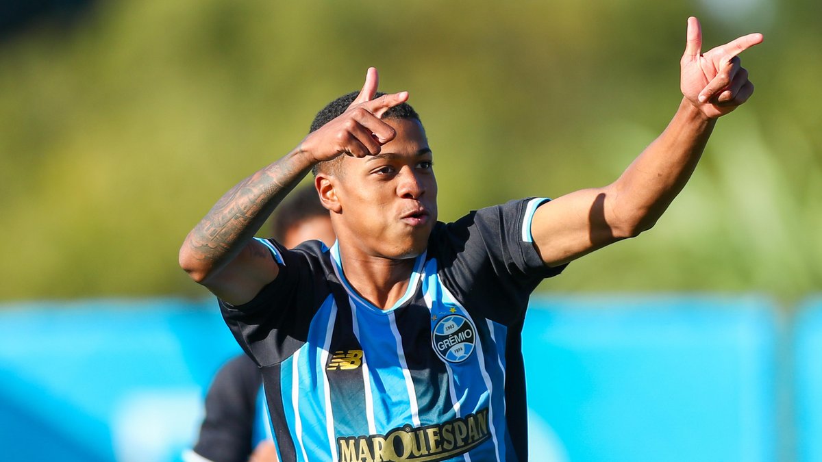 Grêmio goleia Bahia e escapa do rebaixamento no Brasileirão Sub-20
